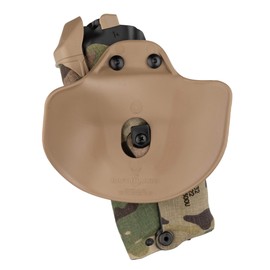 Safariland 6378RDS Automated Locking System Duty Holster, Red Dot Sight Compatible, Cordura Multi-Cam, Right Hand, Fits: Glock 17/22 Surefire X300U