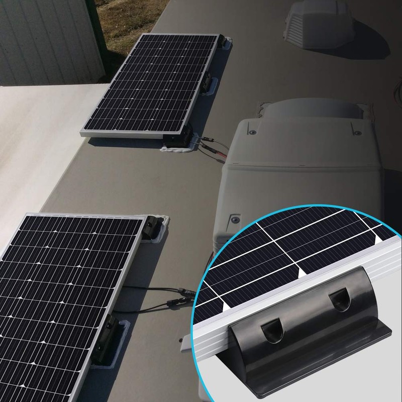 Renogy Corner Bracket Solar Panel Roof Drill-Free Mount for RV,