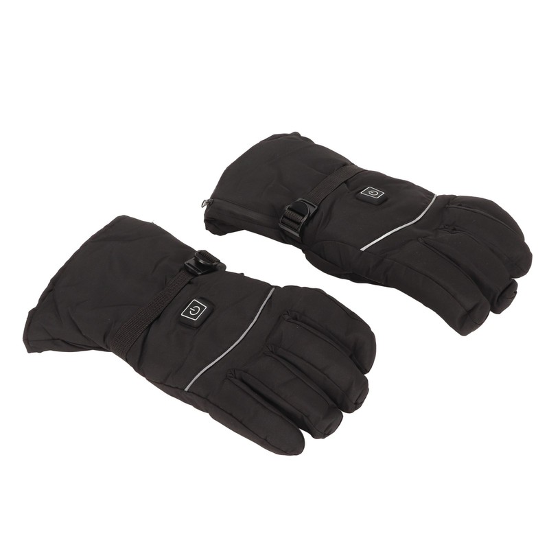 Electric Heated Gloves 3 Temperature Gears Windproof Double Side Heating