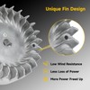 HIAORS Aluminum Flywheel 10krpm for Predator 212cc 200cc 224cc Non