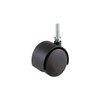 Shepherd Hardware 9672 2-Inch Office Chair Caster, Twin Wheel, 5/16-Inch
