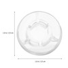 10Pcs Guitar Effect Pedal Footswitch Topper ABS Clear Single Pedal