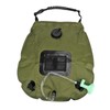 Green 20L Solar Heating Shower Bag Foldable PVC Folding Camping