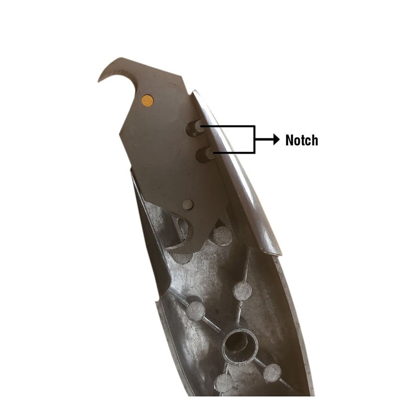 19-101 Safety Vinyl Shark Knife with Dual Magnet and 2