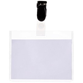 Announce 60 x 90 mm Security Name Badge, Pack of 25