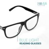 Black TR-90 Durable Reading Glasses for Men – Premium Wide