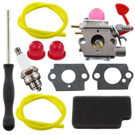 TOPREPAIR Carburetor for Craftsman 25cc Two-Stroke 210 mph Leaf Blower 545081855 358794650 WT-875-A BVM200C Poulan PP320 P325 BVM200VS 545081831 Carb