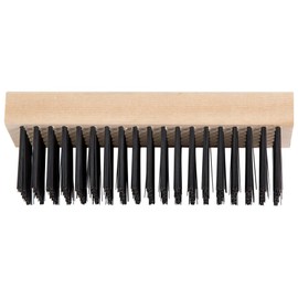 PFERD 85082 Standard Straight Back Block Brush, .012 Carbon Steel, 6 x 19 Wire Rows, 7-1/4" Brush Length, 2-1/4" Block Width (Pack of 12)