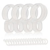 Levemolo 60pcs Wind Buckle Household Fixed Button Clothes Hanger Fixing