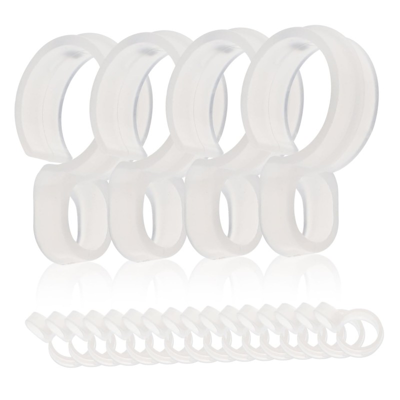 Levemolo 60pcs Wind Buckle Household Fixed Button Clothes Hanger Fixing