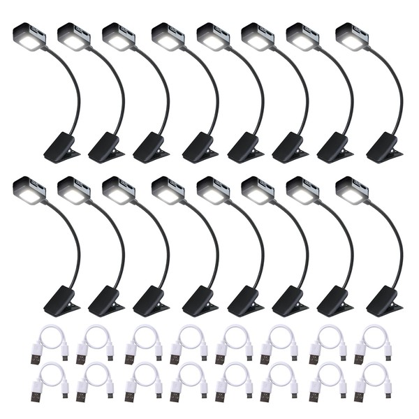 KunHe - Paquete de 16 luces recargables a granel, luz