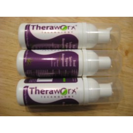Theraworx No-Rinse Body Wash Theraworx 3 Foaming 1.7 oz. Pump Bottles.