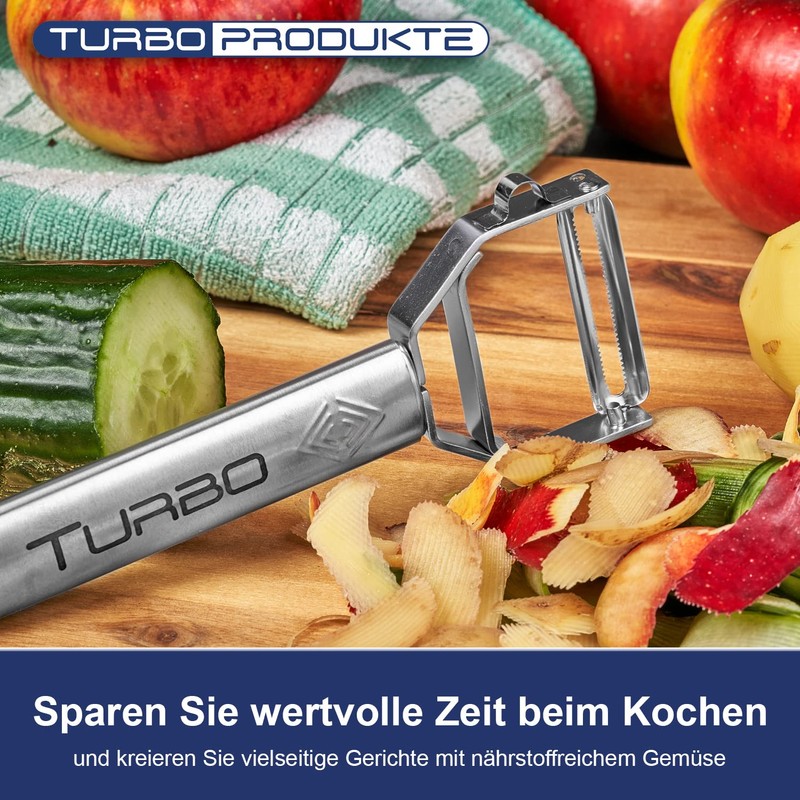 Turbo Peeler, Original Potato Peeler, Asparagus Peeler, Apple Peeler, Vegetable