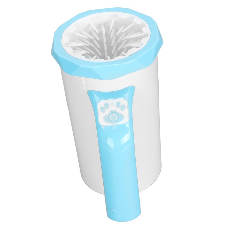 Automatic Dog Paw Cleaner Multifunction Powerful Silicone Bristles Rechargeable Portable