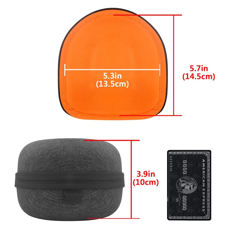 Geekria Shield Headphones Case Compatible with JLab, V-MODA, Replacement Hard