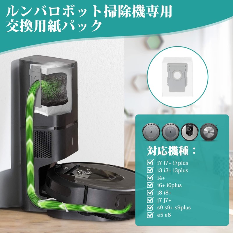 Roomba Paper Pack i3+ i7+ j7+ s9+ Robot Vacuum Cleaner