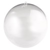 Rayher Sfera -Plastica, Apribile 18Cm Ø, Cristallo, con Foro 15