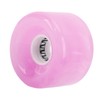 4Pcs Skateboard Wheel Set Replacement 78A Hardness PU Translucent Flashing