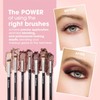 Lamora Eye Makeup Brush Set