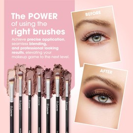 Lamora Eye Makeup Brush Set