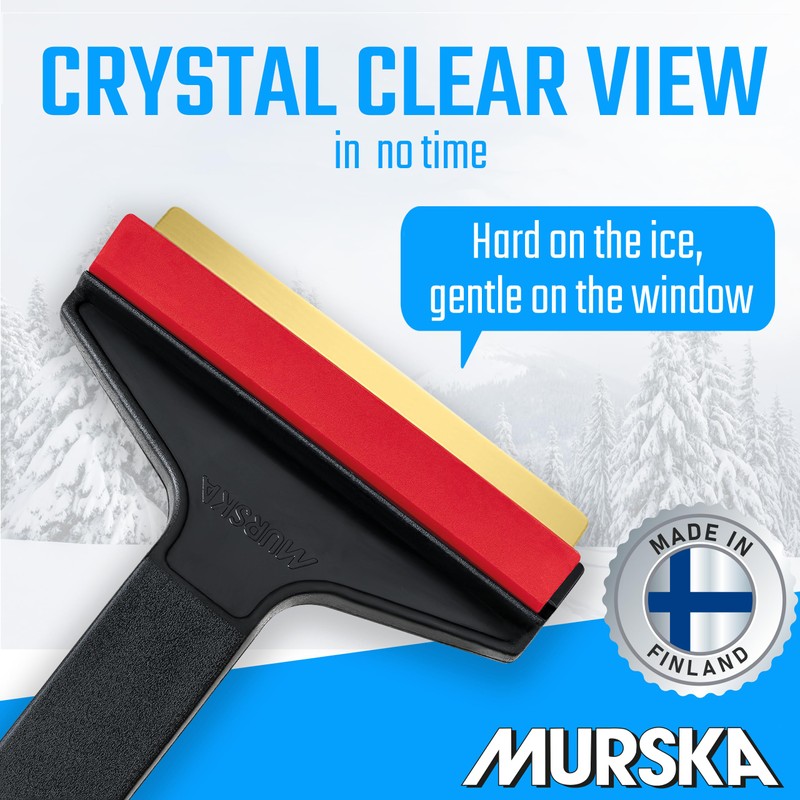 Ice Scraper Brass Blade 2 Pack Car Ice Scraper Long