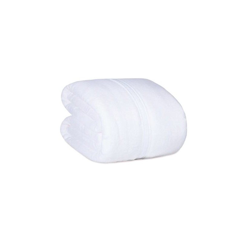 Berkshire Serasoft Plus Plush Polyester Blanket, White King