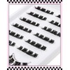 Cluster Eyelashes, Natural Look Eyelash Clusters, Wispy D Curl Eyelash