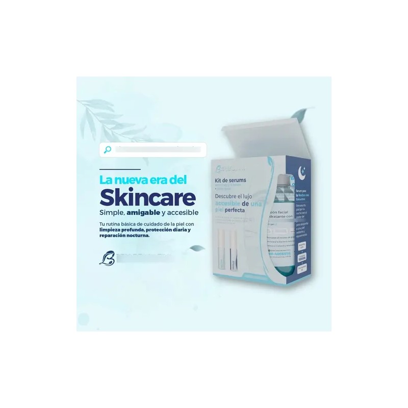 Kit De Skincare Con Ácido Hialurónico: Limpieza, Protección