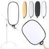 5 in 1 Photography Reflector 27x35inch (72x90cm) Collapsible Light Reflector