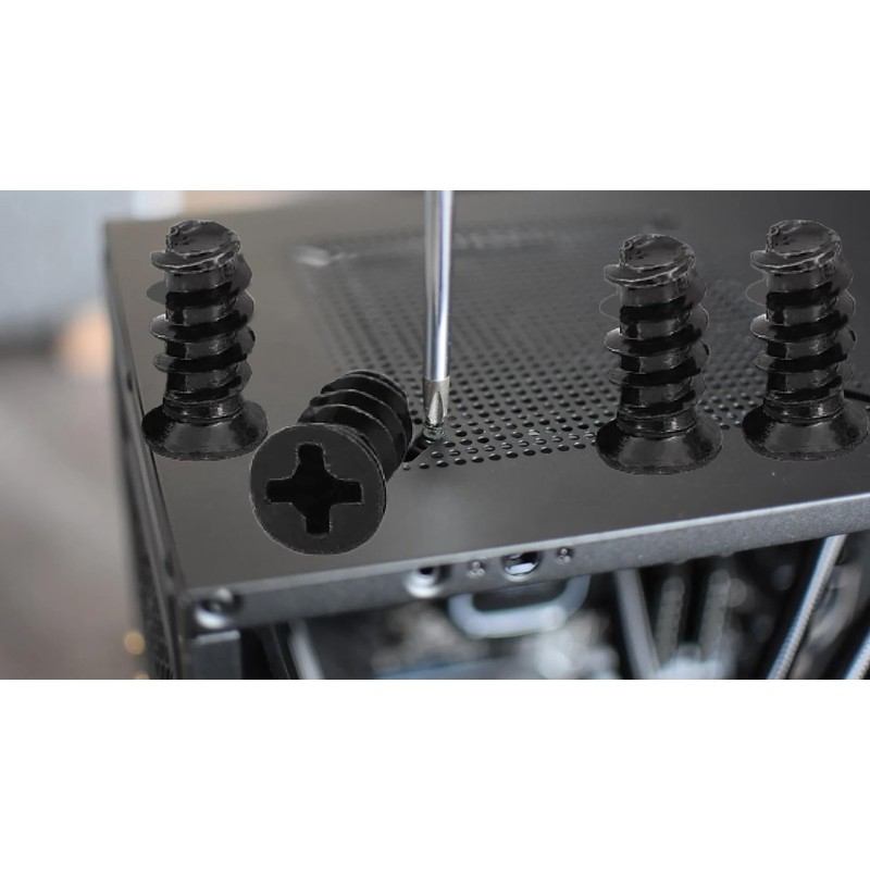 Computer Case Fan Screws PC Fan Screws for 70mm, 80mm,