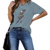 INFITTY Women's Funny Printed T Shirts Vintage Graphic Tees Distressed