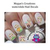 Happy Spring Sloths Nail Art Decals