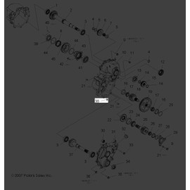 Polaris RZR Drain/O-Ring Plug, Genuine OEM Part 3234499, Qty 1