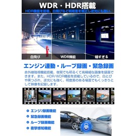 Drive Recorder, Front and Rear 2 Cameras, Car Dash Camera, Small Dash Camera, 1296P, 3.2-inch LCD Screen, HD Image Quality, 32 GB Card Included, 175° Ultra Wide Angle, Front and Rear Camera (AY3)