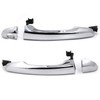 Otois 8Pcs Front Rear Left Right Exterior Chrome Door Handle