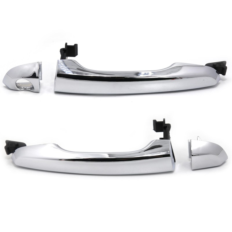 Otois 8Pcs Front Rear Left Right Exterior Chrome Door Handle