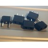 5 PCS EU Euro Europe to US USA Power Jack