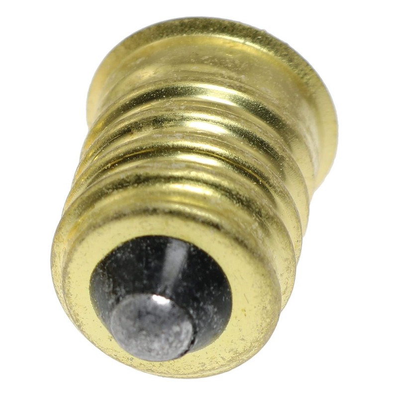 SQXBK Adaptador E14 a E12, 8 unidades, dorado, cobre, eficiente
