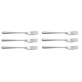 Alessi LCD01/5 Caccia Forchetta da Frutta in Acciaio Lucido, Set da 6