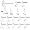 Athvcht Push Pin Picture Hooks, Set of 16, Nail Hooks,