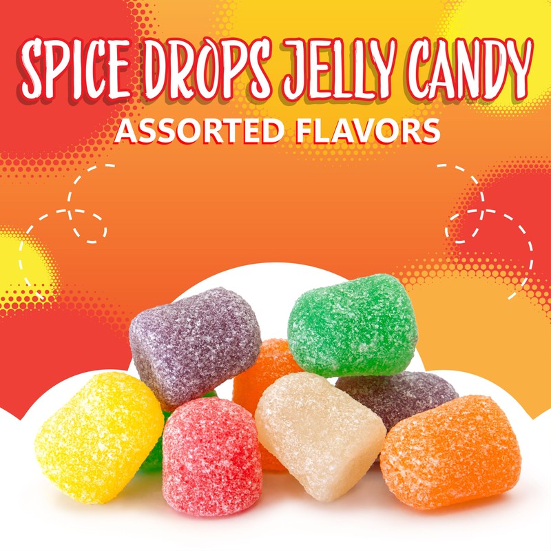 Spice Drops 3 Pound Bag | Spiced Gum Drops Christmas