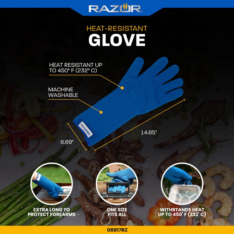 Mr. Bar-B-Q RAZOR Heat Resistant Glove (1 Pc.)