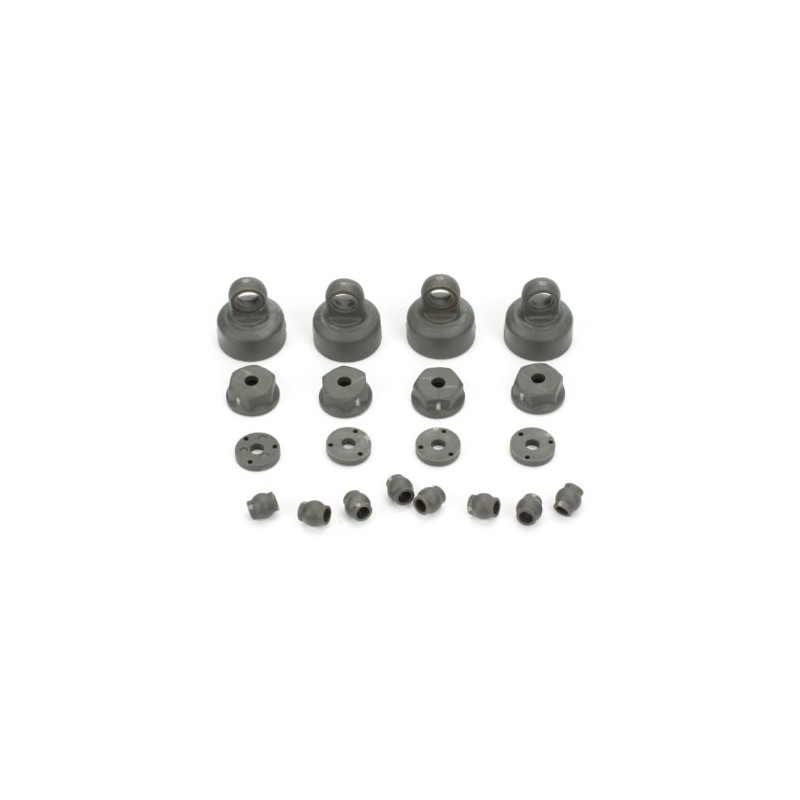 ECX Shock Cap Piston Pivot Ball Set: 1:10 2wd All