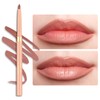 Oulac Waterproof Lipliner Pencil - Smooth and Creamy, Retractable Lip