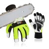 Vgo... Chainsaw Gloves 12-Layer Protection on Both Hands, Safety Foresty
