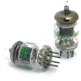 DollaTek Matched Pair 7 Pin GE JAN 5654W Vacuum Tubes Upgrade for 6AK5/6J1/6GB/01/EF95/6J1P Vacuum Tubes
