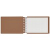 Maruman FMR9SETA-07 Mini Binder, 9 Holes, Loose Leaf Included, Brown