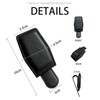 Steering Wheel Covers, Carbon Fiber Anti-Skid Clip on Car Steering