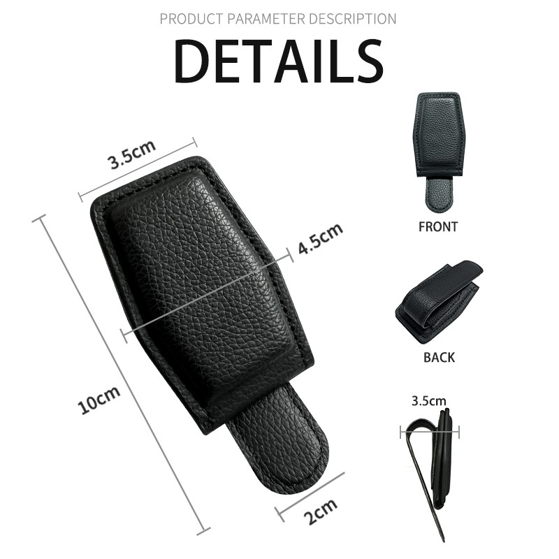 Steering Wheel Covers, Carbon Fiber Anti-Skid Clip on Car Steering