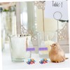 Ciieeo 12Pcs Shower Candy Favor Boxes Transparent Milk Bottle Shaped